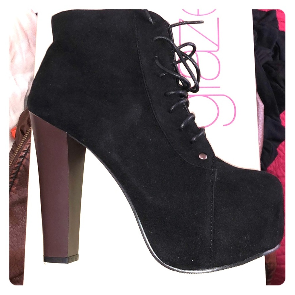 Glaze Platform Heeled Bootie